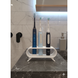 Stojak na 3 szczoteczki 1x Philips Sonicare i 2x Oral-B io