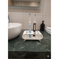 Duży stojak podstawka na 4 szczoteczki oral b io