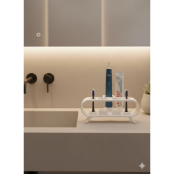 stojak podstawka na 2 szczoteczki oral b io