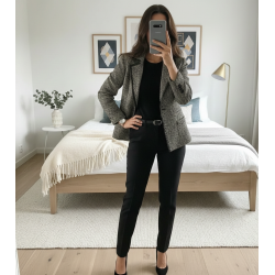 Marynarka Trixi Schober 80% wełna 20% kaszmir vintage premium L/XL