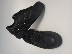 Sneakersy Czarne Guess z Dżetami