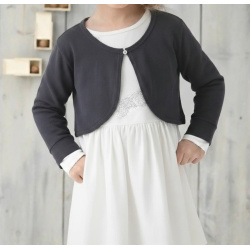 Bolerko dziewczęce fioletowe do sukienki H&amp;amp;M