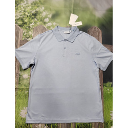 Calvin Klein Polo Slim Fit rozmiar XXL błękitna