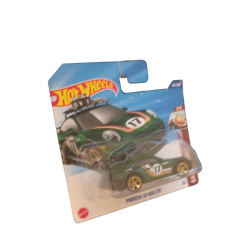 💚🏎️ Autko Hot Wheels Porsche 911 Rallye – zielone 🏎️💚