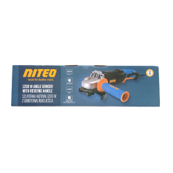 🛠️⚙️ Szlifierka kątowa Niteo 1200 W z obrotową rękojeścią ⚙️🛠️