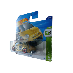 💛🚗 Autko Hot Wheels Fiat 500e – żółte 🚗💛