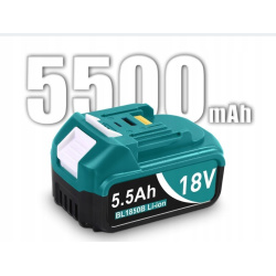 2x Akumulator bateria 18V 5.5AH Zamiennik do makita BL1855B BL1850 BL1840