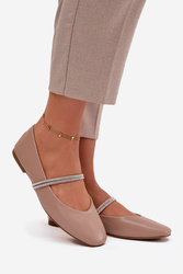 Baleriny Model Ilirene 2732 Dark Beige - Step in style
