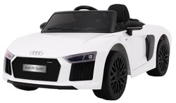 Audi R8 Spyder na akumulator Biały Pilot