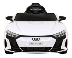 Audi RS E-Tron GT na akumulator Biały Pilot Napęd 4x4 Radio MP3 LED EVA