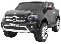 Mercedes Benz X-Class dla dzieci Czarny Pickup Pilot Napęd 4x4
