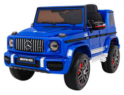 Mercedes AMG G63 dla dzieci Lakier Niebieski Pilot