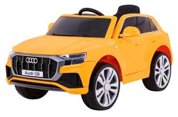 Audi Q8 Lift, SUV na akumulator dla dzieci Żółty Pilot