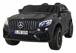 Auto Mercedes GLC 63S Czarne - SUV dla dzieci Napęd 4x4