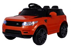 Autko Start Run na akumulator, Pomarańczowy SUV Pilot