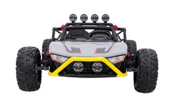 Auto Buggy Racing 5 na akumulator dla dzieci 3. Szary Silniki 2x200W Pilot Wolny Start