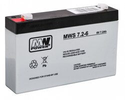 Akumulator żelowy 6V7,2Ah Część zapasowa do pojazdów elektrycznych dla dzieci
