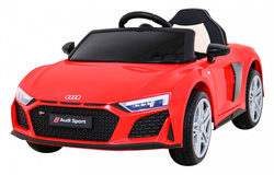 Audi R8 LIFT Samochodzik na akumulator Czerwony