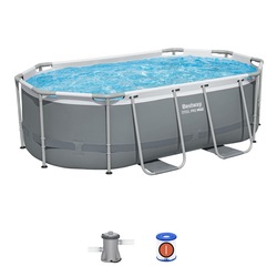 Basen stelażowy Power Steel 305x200x84 10x6FT BESTWAY 5w1 ChemConnect