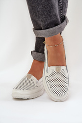 Mokasyny Model Tanelora 24PB18-6870 White - Step in style