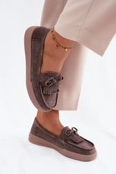Mokasyny Model Vinceza 93223 Brown - Step in style