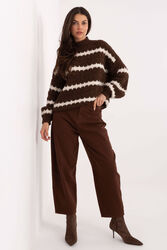 Spodnie Jeansy Damskie Model VM-SP-BS955-60.36 Brown - Factory Price