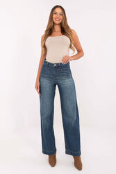 Spodnie Jeansy Damskie Model D80018BB62456D285 Dark Blue - Sublevel
