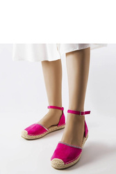 Różowe espadryle Licia - Solea