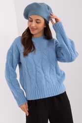 Beret Model AT-CZ-231305.85P GreyBlue - AT