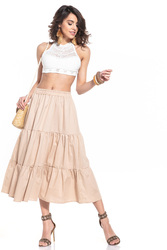 Spódnica Model T3395 Cappuccino - Tessita