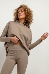 Bluza Damska Model T3796 Cappuccino - Tessita