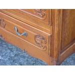Sekretarzyk w stylu Ludwika 2 szuflady