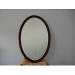 Lustro owalne rzezbione