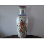 Duża waza chinska styl Jiangxi Jingdezhen. 82 cm.