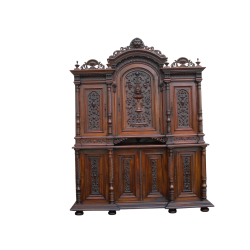 Dębowy Kredens neorenesansowy