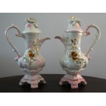 Komplet waz Capodimonte. Sygnowane.