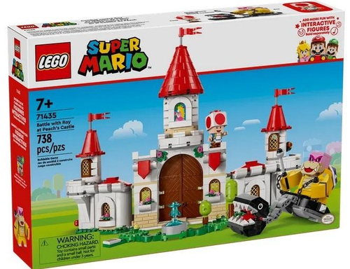 LEGO SUPER MARIO 71435 Roy i bitwa na zamku Peach