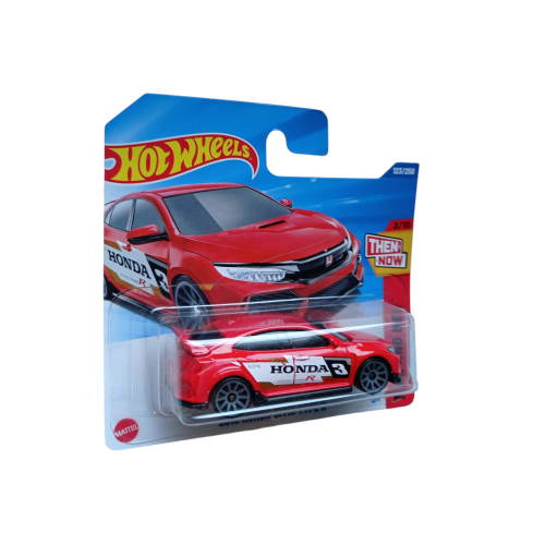 🚗 Hot Wheels – 2018 Honda Civic Type R (czerwona)