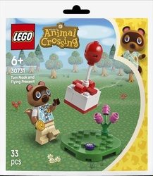 LEGO CROSSING 30731 Tom Nook i latający prezent