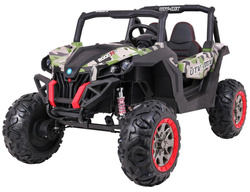 Buggy SuperStar dla dzieci Moro MP4 Napęd 4x4 Pilot Bagażnik LED Blokada drzwi