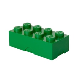 LEGO pojemnik klocek classic ósemka zielony