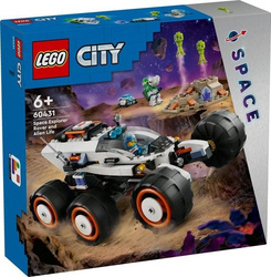 LEGO CITY 60431 Kosmiczny łazik i badanie życi...
