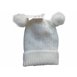 Biała Czapka Kiki&amp;Koko – Klasyka i Ciepło na Chłodne Dni! ❄️🤍