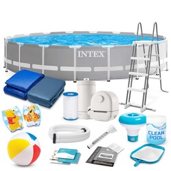 Basen ogrodowy stelażowy 549 x 122 cm zestaw 18w1 INTEX 26732