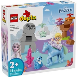 LEGO DUPLO 10418 Elsa i Bruni w Zaczarowanym Lesi