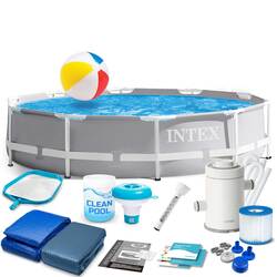 Basen ogrodowy stelażowy 305 x 76 cm zestaw 15w1 INTEX 26702
