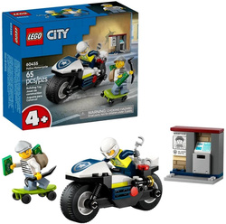 LEGO CITY 60455 Pościg na motocyklu policyjnym
