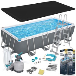 Basen stelażowy ogrodowy 549 x 274 x 122 cm 12w1 Bestway 56466N