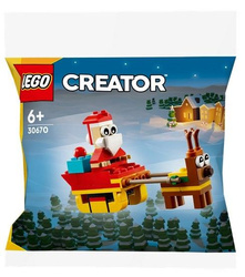 LEGO CREATOR 30670 Przejażdżka saniami Mikołaja