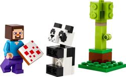 LEGO MINECRAFT 30672 Steve i mala panda